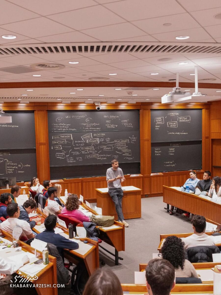 تدریس جرارد پیکه در دانشگاه هاروارد