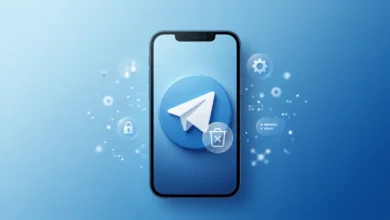 دیلیت اکانت تلگرام