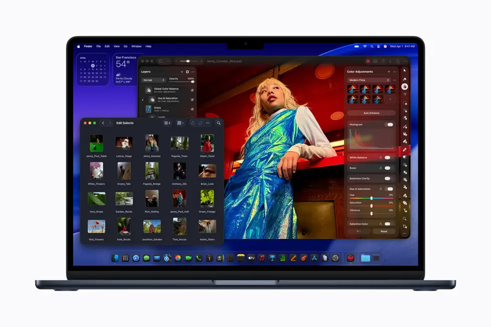 نمایشگر MacBook Air 15.3 اینچی ۲۰۲۶