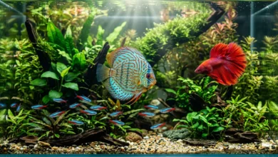زیباترین ماهی های آکواریومی آب شیرین