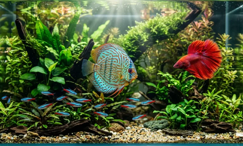 زیباترین ماهی های آکواریومی آب شیرین
