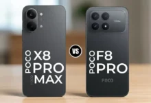 مقایسه پوکو X8 پرو مکس با پوکو F8 پرو