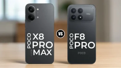 مقایسه پوکو X8 پرو مکس با پوکو F8 پرو