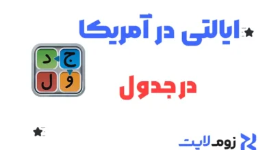 ایالتی در امریکا در جدول