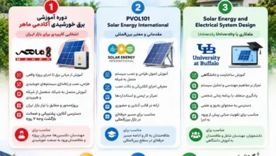 دوره آموزشی برق خورشیدی