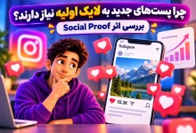 چرا پست‌های جدید به لایک اولیه نیاز دارند؟ بررسی اثر Social Proof