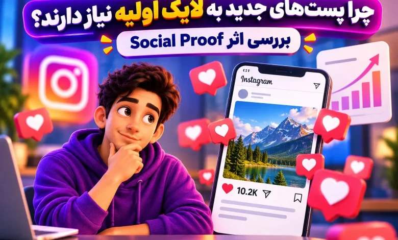 چرا پستهای جدید به لایک اولیه نیاز دارند؟ بررسی اثر Social Proof