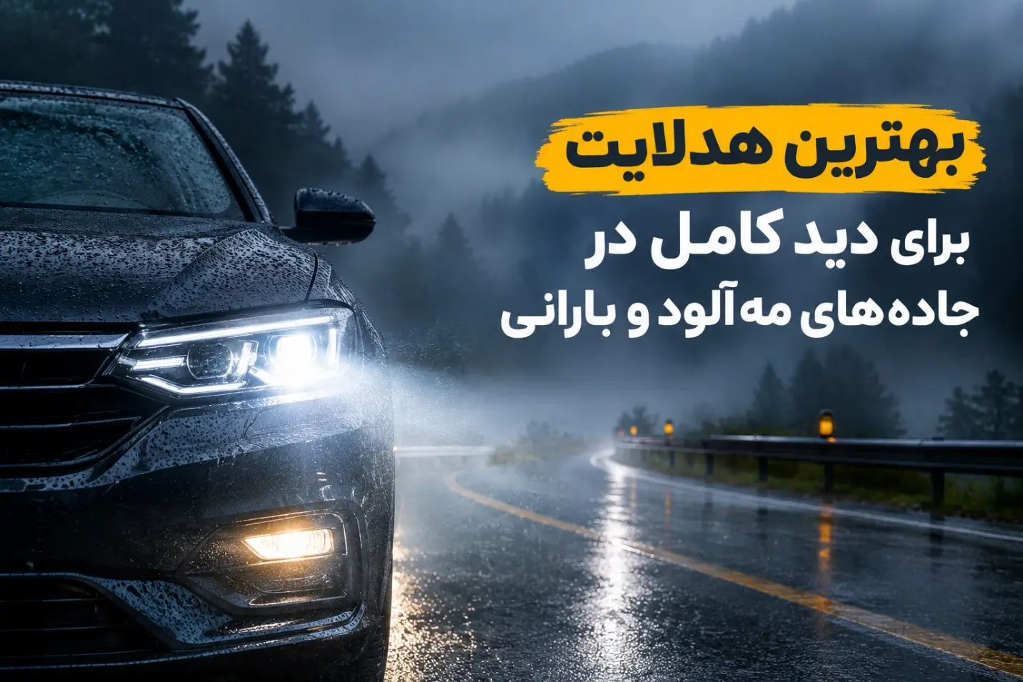 بهترین هدلایت برای جاده