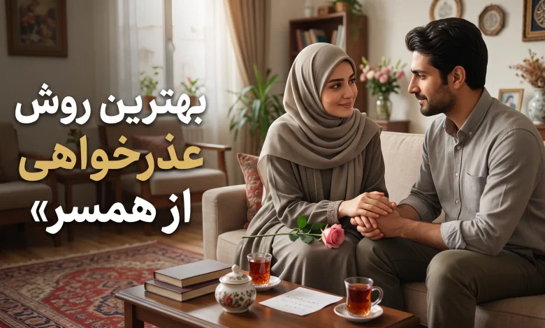 بهترین روش عذرخواهی از همسر